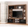 Birlea Uno Entertainment Unit Walnut & Black