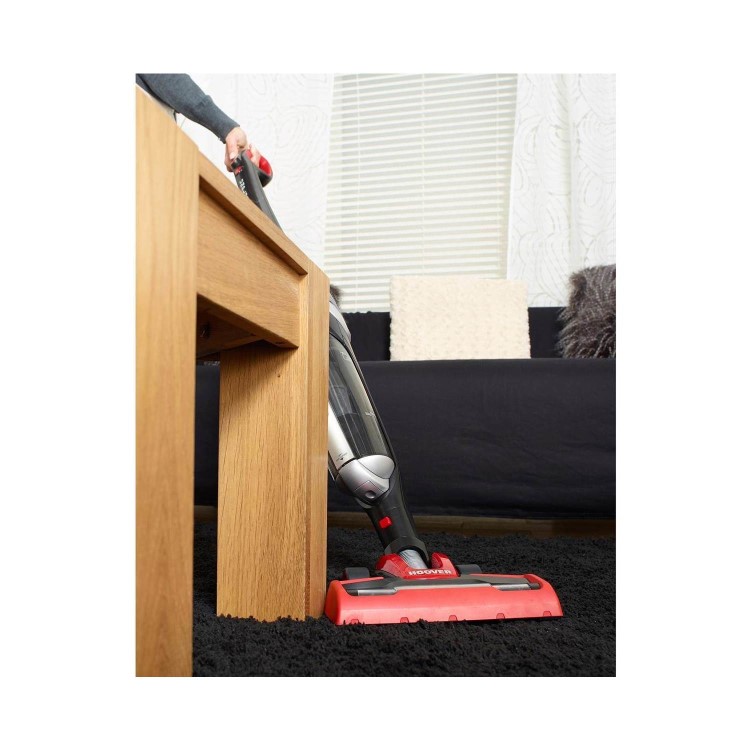 Hoover UNP204B Unplugged Cordless Stick Vacuum Cleaner - Black & Red