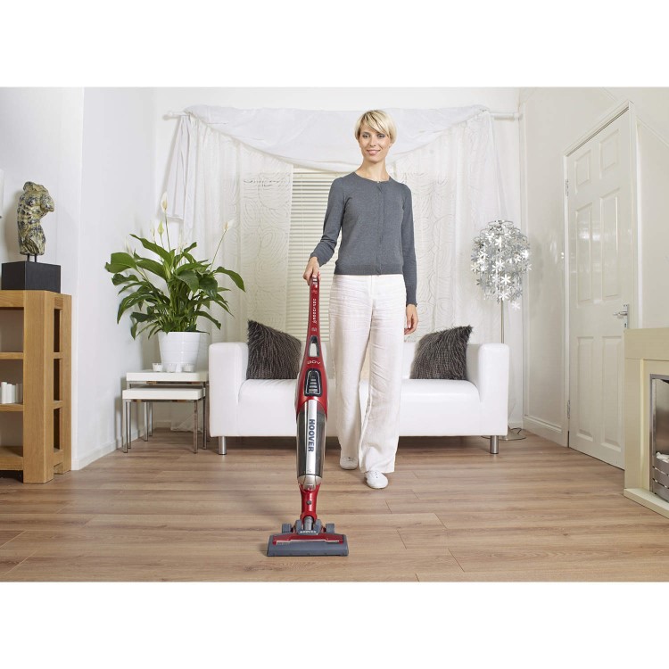 Hoover UNP300RS001 Unplugged 30V Cordless Stick Vacuum Cleaner Red