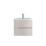 Hudson Reed Cashmere Wall Hung Bathroom Cabinet & Basin - W605 x H518mm