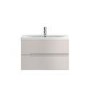 Hudson Reed Cashmere Wall Hung Bathroom Cabinet & Basin - W805 x H518mm