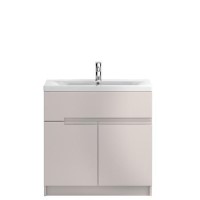 Hudson Reed Cashmere Floor Standing Bathroom Cabinet & Basin - W605 x H828mm