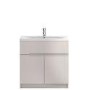 Hudson Reed Cashmere Floor Standing Bathroom Cabinet & Basin - W605 x H828mm