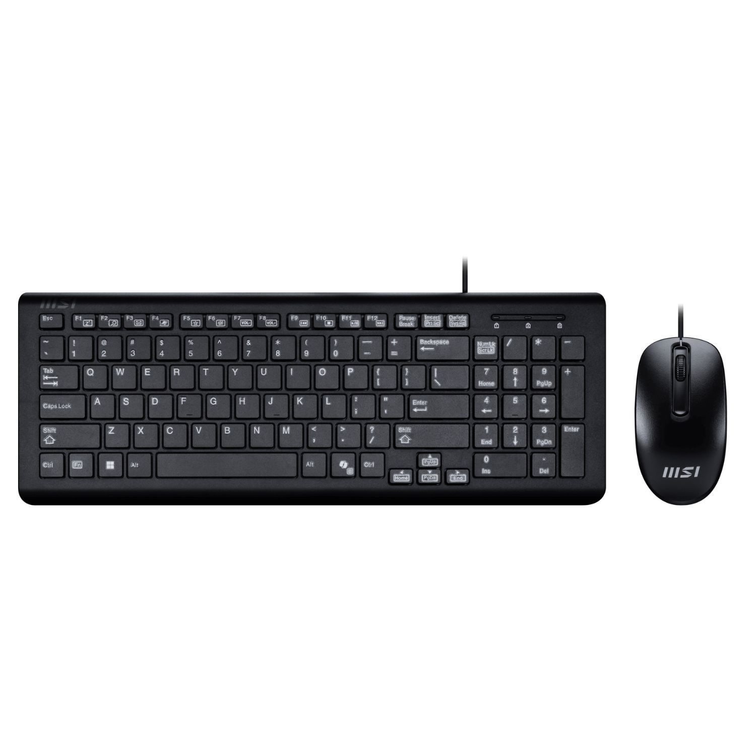 MSI Keyboard and Mouse Combo Wired Black...