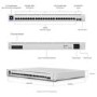 Ubiquiti UniFi 24-Port Gigabit Ethernet PoE L3 Rack-mountable Managed Switch
