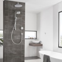 Aqualisa Unity Q Smart Digital Shower Concealed with Adjustable and Wall Fixed Head HP/Combi Aqualisa Unity Q Smart Digital Shower Concealed with Adjustable and Wall Fixed Head HP/Combi