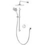 Aqualisa Unity Q Smart Digital Shower Concealed with Adjustable and Wall Fixed Head HP/Combi