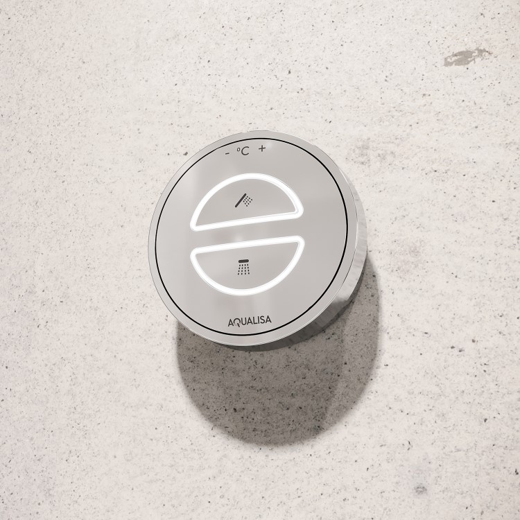 Aqualisa Unity Q Smart Digital Shower Concealed with Adjustable and Wall Fixed Head HP/Combi