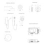 Aqualisa Unity Q Smart Digital Shower Concealed with Adjustable and Wall Fixed Head HP/Combi