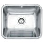 Franke UTX610 Utility 50 Single Bowl Stainless Steel Sink