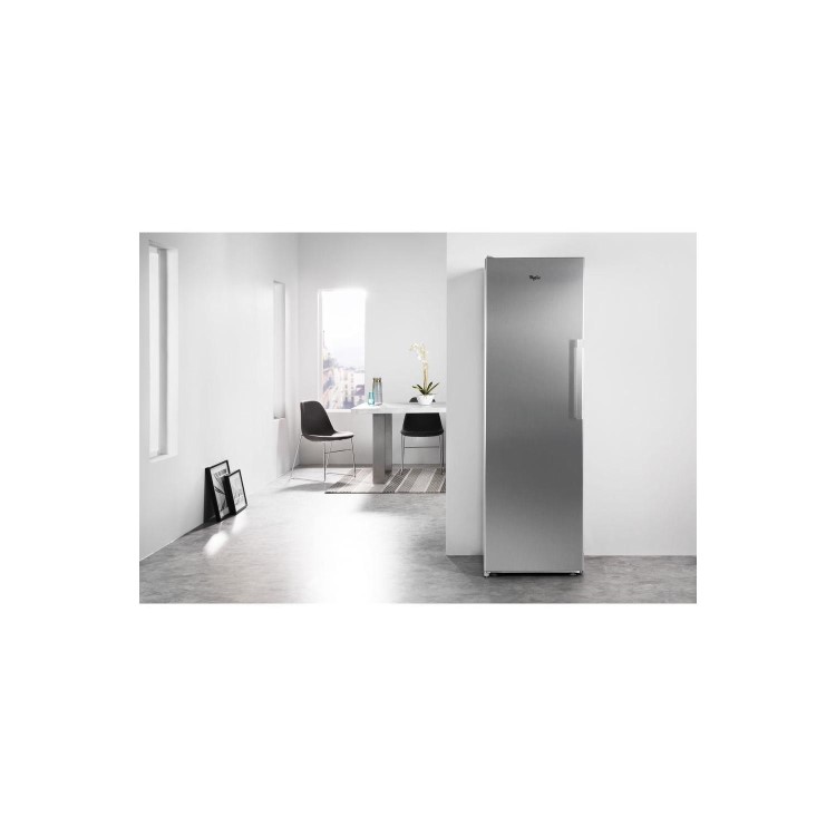 Whirlpool UW8F2CXBUK Fjord 60cm 1.87m Freestanding Freezer - Optic Inox
