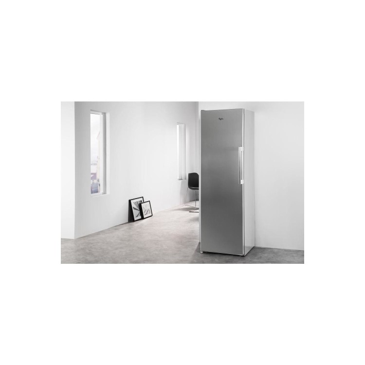 Whirlpool UW8F2CXBUK Fjord 60cm 1.87m Freestanding Freezer - Optic Inox