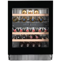 Liebherr 34 Bottle Capacity Dual Zone Built-under Multi Temperature Wine Cabinet - Black