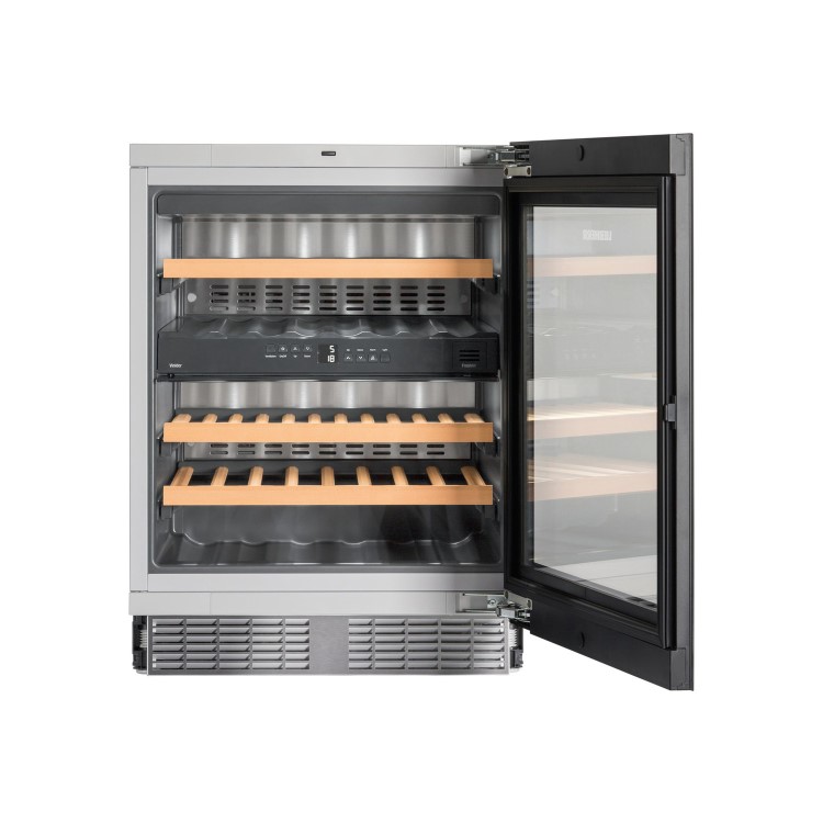 Liebherr 34 Bottle Capacity Dual Zone Built-under Multi Temperature Wine Cabinet - Black