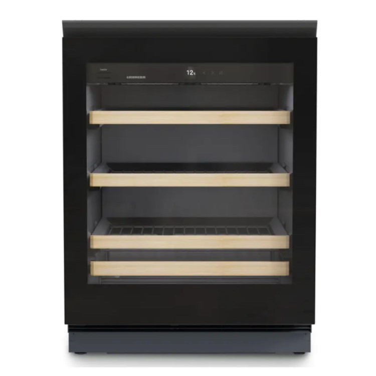 Liebherr 44 Bottle Capacity Single Zone Built In Wine Cooler - Black