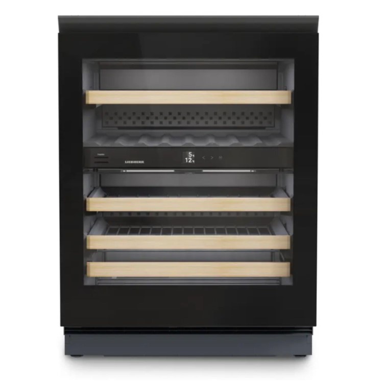 Liebherr 32 Bottle Capacity Dual Zone Built In Wine Cooler - Black