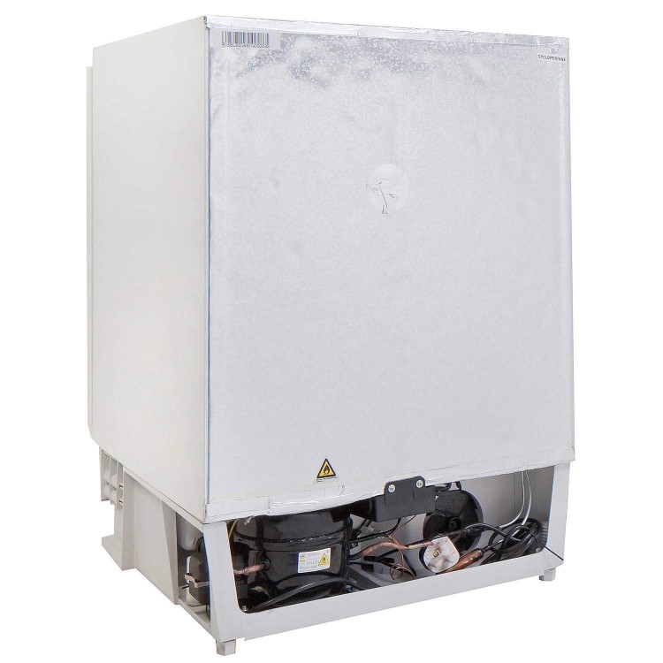 Amica UZ130.3 60cm Wide Integrated Upright Under Counter Freezer - White
