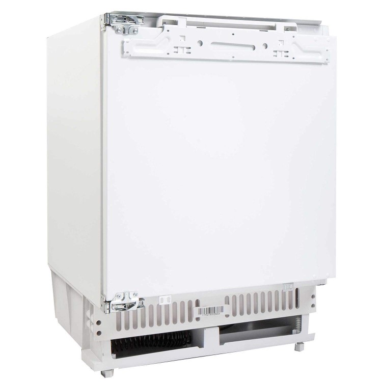 Amica UZ130.3 60cm Wide Integrated Upright Under Counter Freezer - White