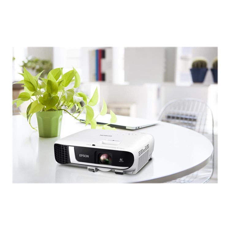 Epson EB-FH52 - 3LCD projector - 4000 lumens white - 4000 lumens colour - Full HD 1920 x 1080 - 16_9 - 1080p - 802.11n wireless / Miracast