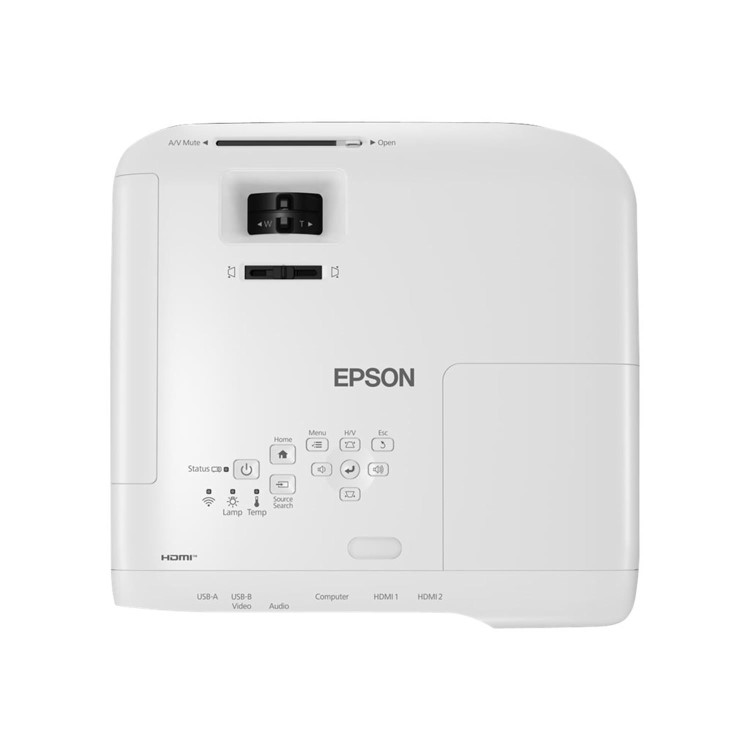 Epson EB-FH52 - 3LCD projector - 4000 lumens white - 4000 lumens colour - Full HD 1920 x 1080 - 16_9 - 1080p - 802.11n wireless / Miracast