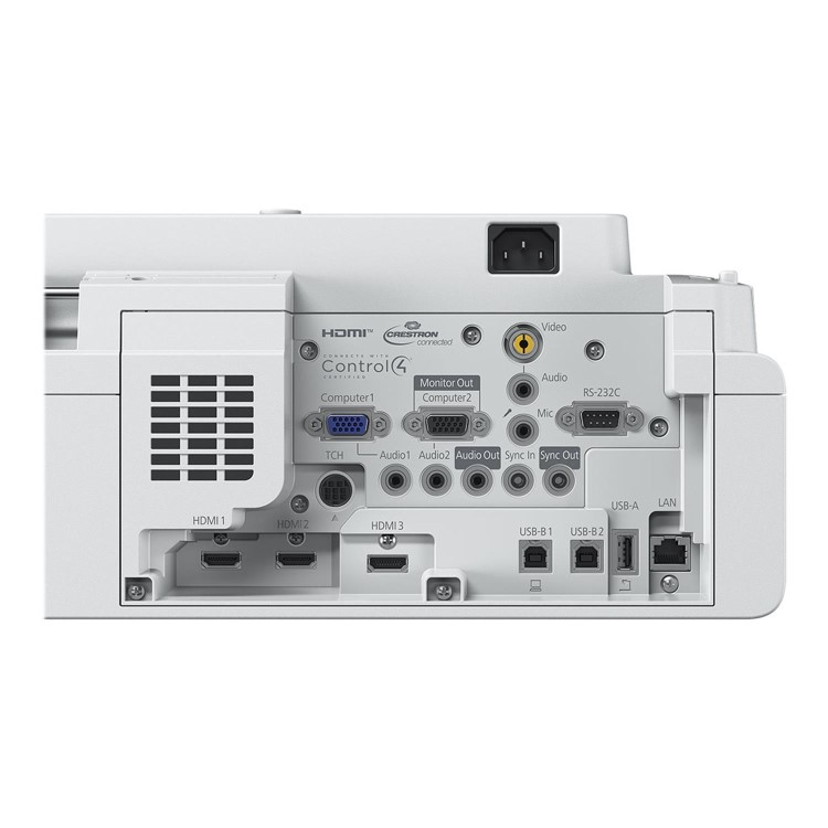 Epson 4000 ANSI Lumens Laser WXGA Ultra Short Throw 3LCD Technology White Projector