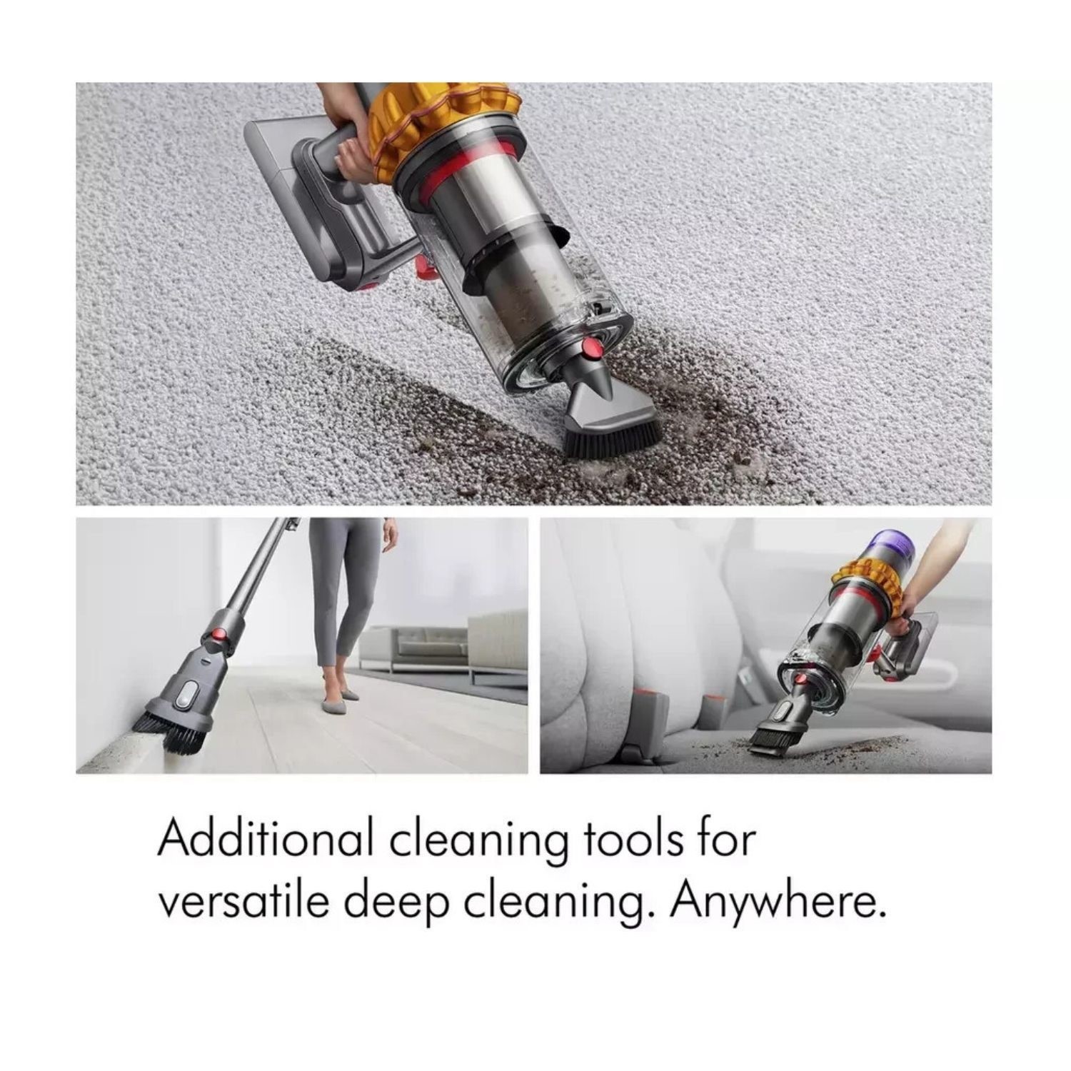Dyson V15 Total Clean Cordless Vacuum Cleaner V15TOTALCLEAN23 dyson-v15-total-clean-cordless-vacuum-cleaner-v15totalclean23