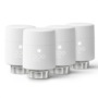 tado° Add-on Smart Radiator Thermostat Vertical Mounting Quattro Pack