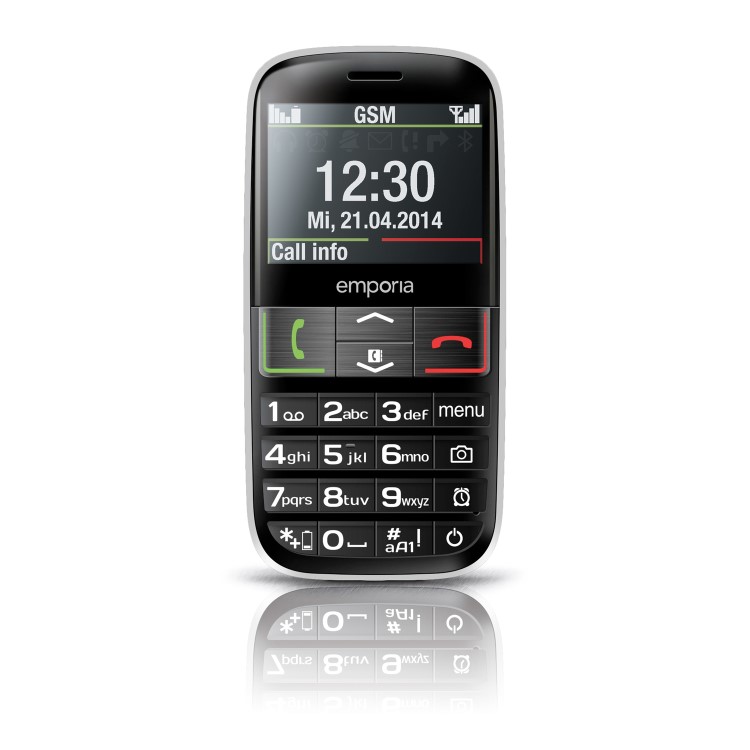 Emporia Euphoria Black 2.3" Easy To Use 2G Unlocked & SIM Free