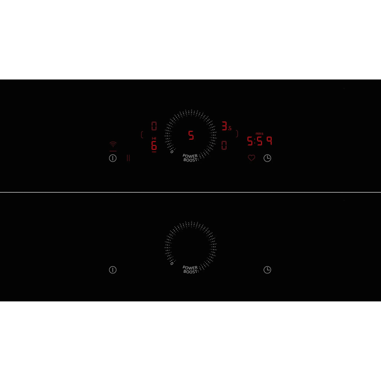 Neff N70 Series 80cm 4 Zone Induction Hob with Integrated Ventilation System - Black