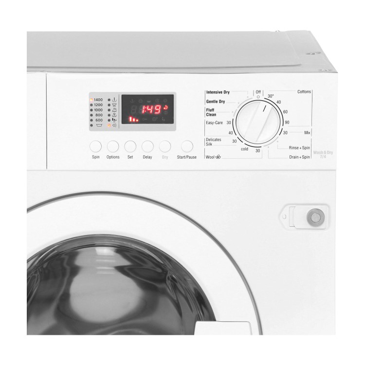 Neff V6320X1GB 7kg Wash 4kg Dry 1400rpm Integrated Washer Dryer - White