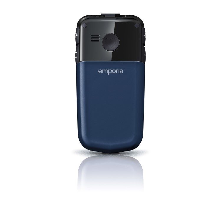 Emporia Comfort Blueberry 2.4" Easy To Use Clamshell 2G Unlocked & SIM Free