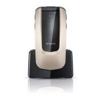Emporia Comfort Champagne 2.4" Easy To Use Clamshell 2G Unlocked & SIM Free Mobile Phone