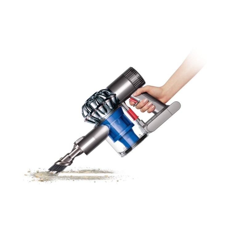 Dyson V6FLUFFY Total Clean Cordless Vacuum Cleaner Nickel And Red