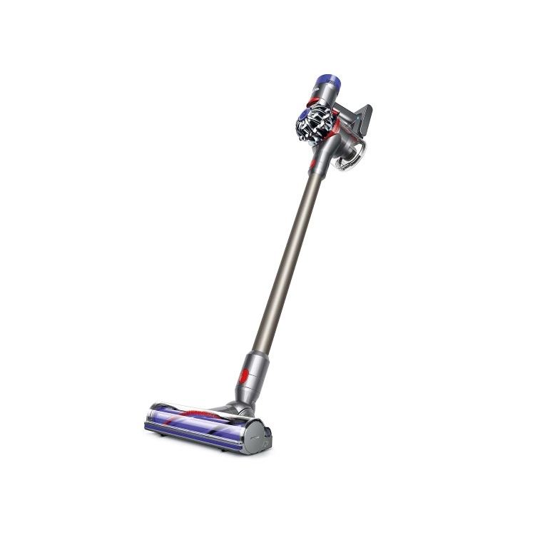 Dyson V8 Animal Cordless Bagless Vacuum Cleaner - Titanium Grey And Purple