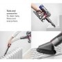 Dyson V8 Animal Cordless Bagless Vacuum Cleaner - Titanium Grey And Purple
