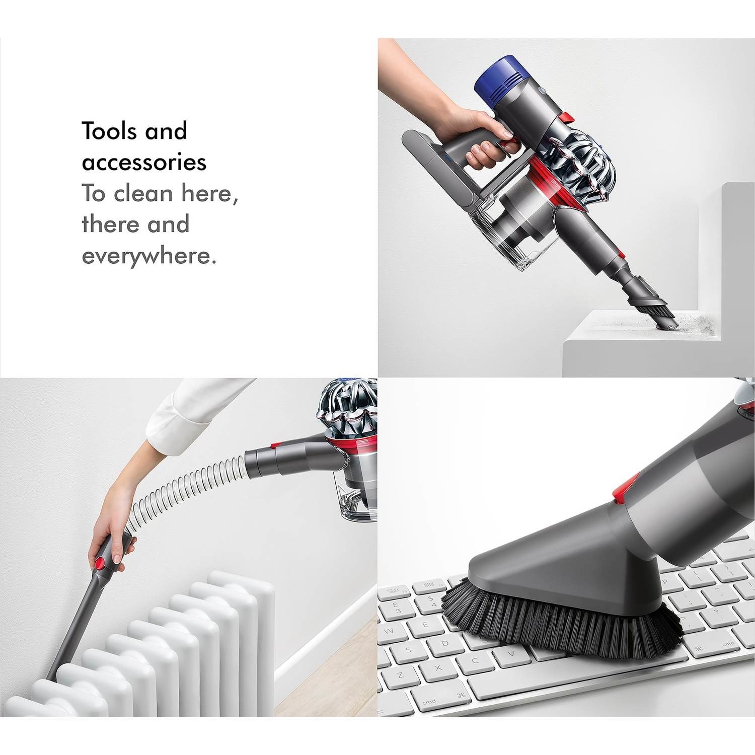 Dyson V8 Animal Cord-free Cordless Stick Vacuum Cleaner - Titanium W Charger