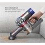 Dyson V8 Animal Cordless Bagless Vacuum Cleaner - Titanium Grey And Purple