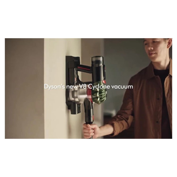 Dyson V8 Cyclone Cordless Vacuum Cleaner with Furniture Cleaning Kit – 60 Min Run Time Powerful Suction & Lightweight Cordless Vacuum