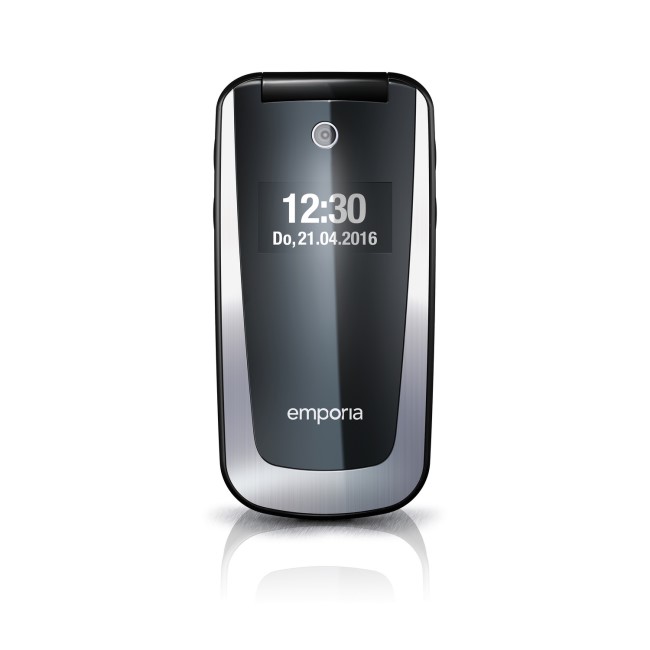 Emporia SELECT 3G Black/Silver 2.4" Easy To Use Clamshell 3G Unlocked & SIM Free