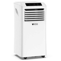 GRADE A1 - Portable Air Conditioner 7000 BTU 3-in-1 Air conditioning Air Cooler Dehumidifier with Fan Function Remote Control 24 Hours Timer & Window Venting Kit