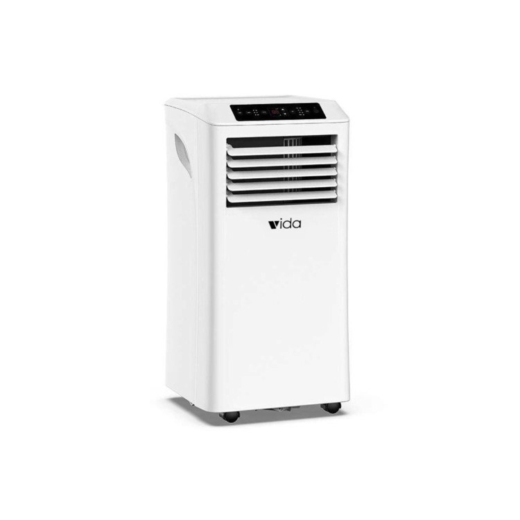 GRADE A1 - Portable Air Conditioner 7000 BTU 3-in-1 Air conditioning Air Cooler Dehumidifier with Fan Function Remote Control 24 Hours Timer & Window Venting Kit