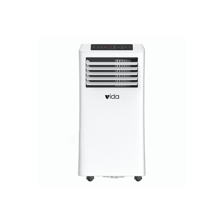 GRADE A1 - Portable Air Conditioner 7000 BTU 3-in-1 Air conditioning Air Cooler Dehumidifier with Fan Function Remote Control 24 Hours Timer & Window Venting Kit