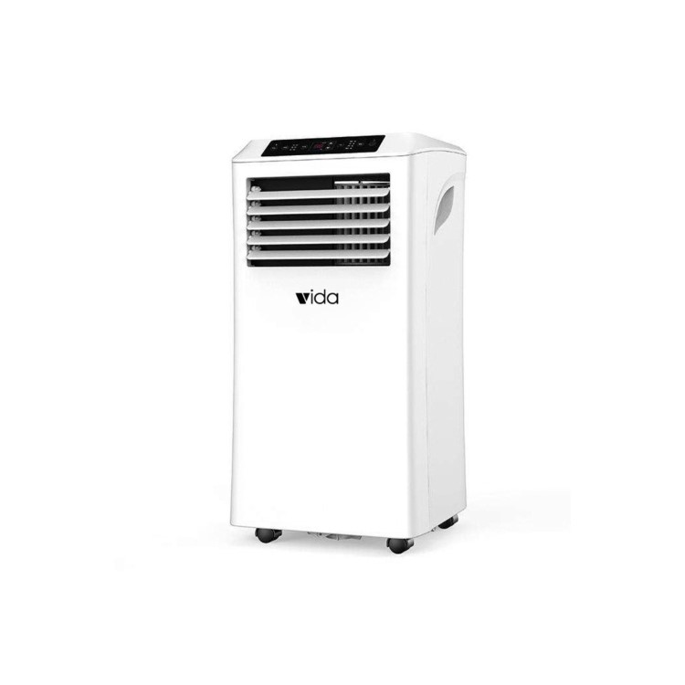 GRADE A1 - Portable Air Conditioner 7000 BTU 3-in-1 Air conditioning Air Cooler Dehumidifier with Fan Function Remote Control 24 Hours Timer & Window Venting Kit