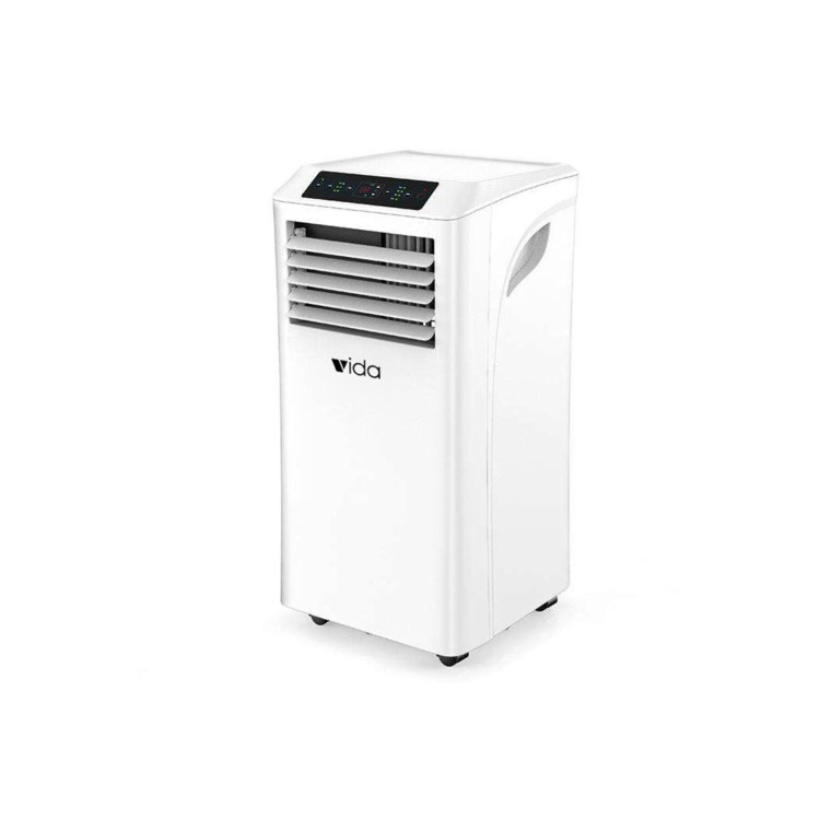 GRADE A1 - Portable Air Conditioner 7000 BTU 3-in-1 Air conditioning Air Cooler Dehumidifier with Fan Function Remote Control 24 Hours Timer & Window Venting Kit