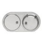 Single Bowl Chrome Stainless Steel Kitchen Sink - Reginox Valencia