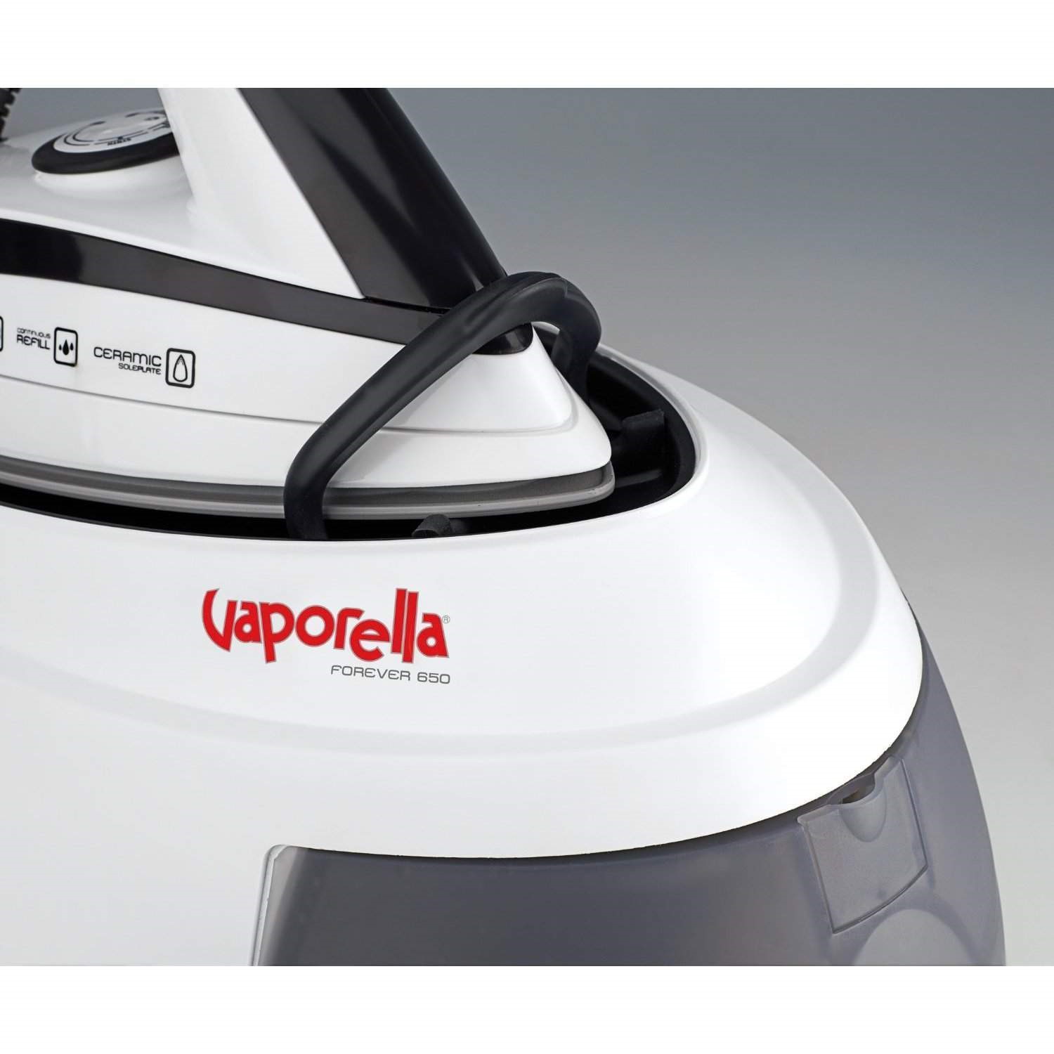 Polti VAPORELLAFOREVER505 Vaporella 505 Pro Steam Generator Iron - Grey and  White