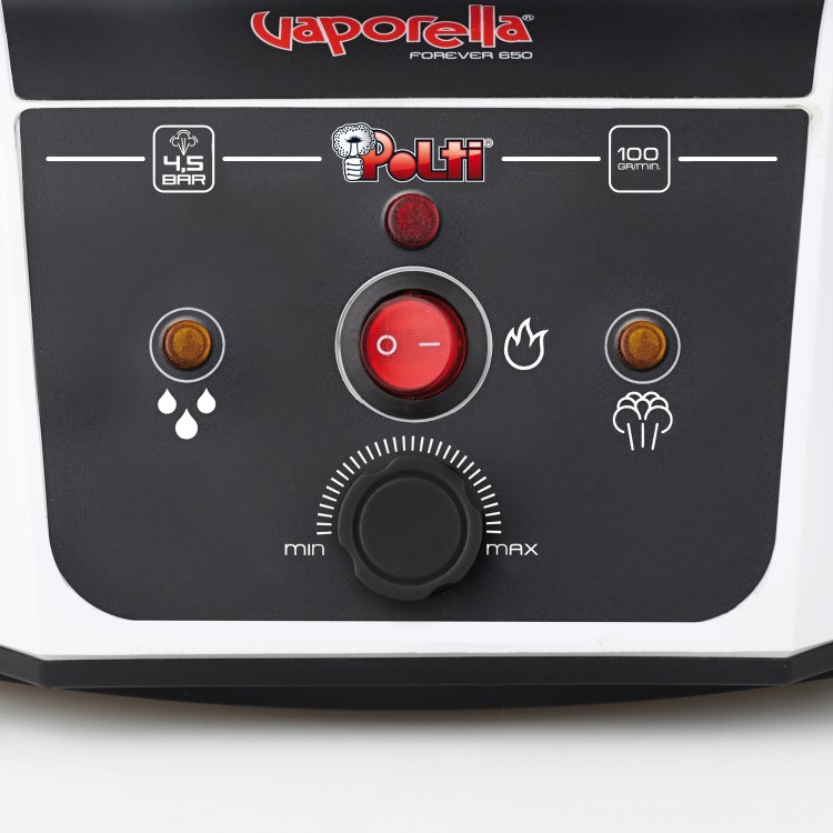 Polti VAPORELLAFOREVER650 Vaporella Forever 650 Steam Generator Iron - Soft-Touch Handle
