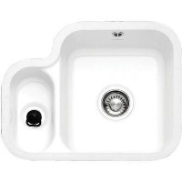 Franke VBK160L VBK Undermount 1.5 Bowl Ceramic Sink - White