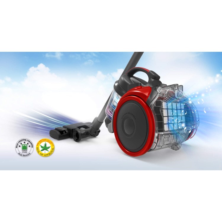 Samsung VC07H40F1VR CycloneForce Compact Cylinder Vacuum Cleaner