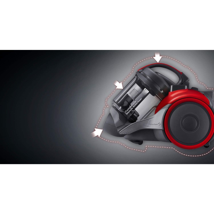 Samsung VC07H40F1VR CycloneForce Compact Cylinder Vacuum Cleaner